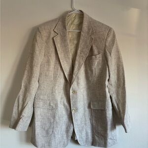 Elegant Cream Men's Blazer